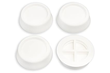 HaftPlus Pies Antivibración para Lavadora - 4 Piezas Diámetro 6 ...