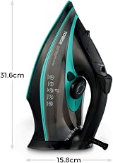 Tower Steam Iron 3100W Ceraglide Ceramic Soleplate 180g Steam Boost 360ml view 6