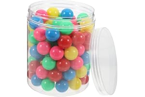 Cabilock 100pcs Gumball Machine Ball Game Decoration Bubble Gum for Gumball Machine Marble Balls Marbles