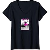 Women's Junji Ito Scarecrow Girl Back Print V-Neck T-Shirt
