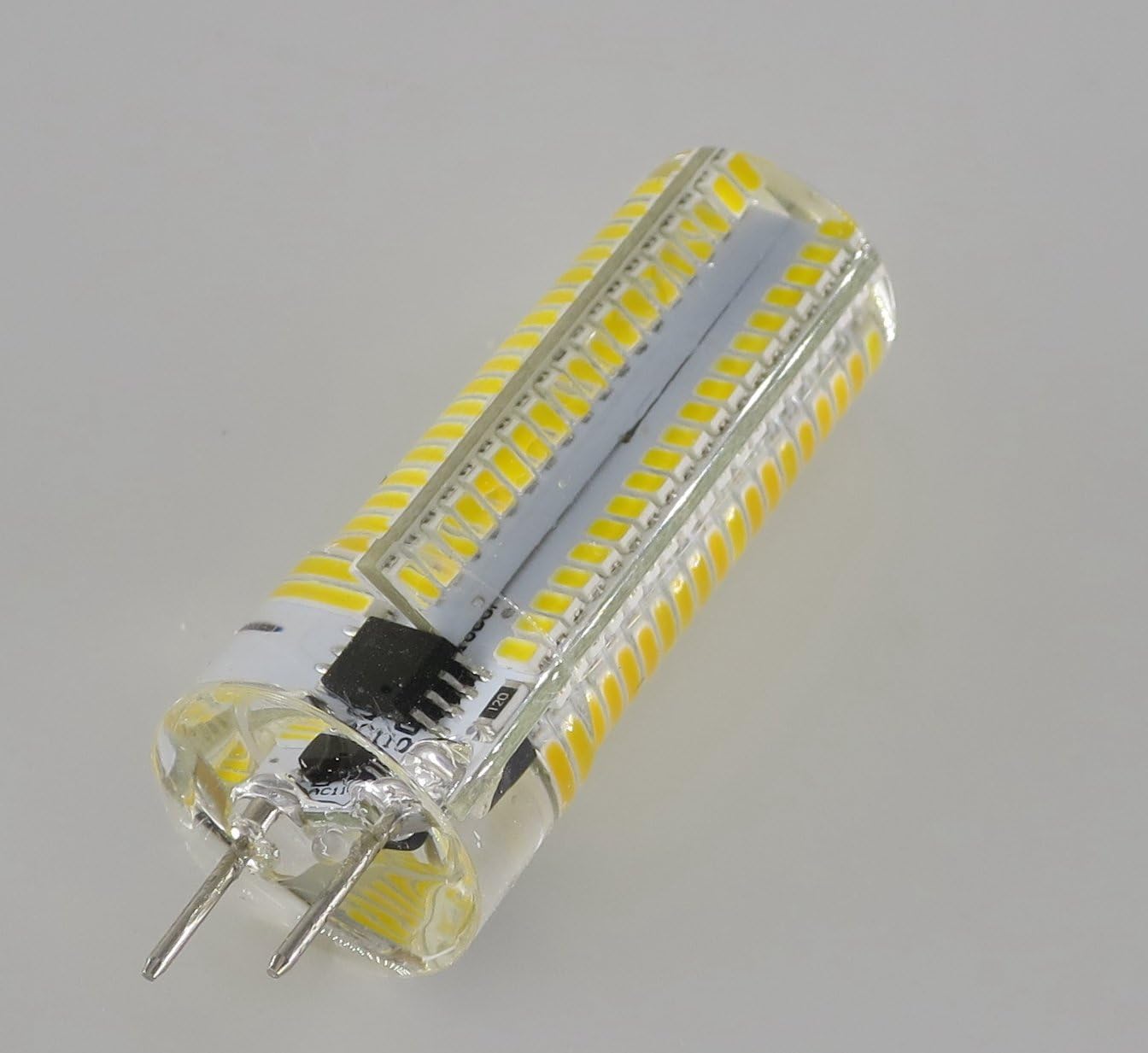 Maxfire 110v-120V 6w G8 Dimmable SMD 3014 152LEDS warm White 3000k 30W-50W Halogen Replacement for Crystal Ceiling Lamp Light