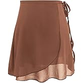 Lovdaswi Women Chiffon Wrap Ballet Dance Skirt