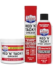Lucas Oil 10005 Red 'N' Tacky Grease - 14 Ounce