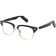 WGP Smart Bluetooth Audio Glasses, Open Ear Speaker, Metal Frame with Optical Lens Replaceable for Reading Gaming Driving