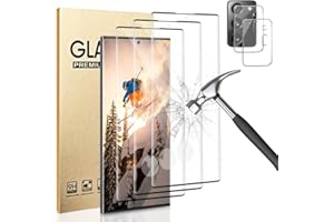 GEVIAHO [2+2 Pack] Galaxy Note 20 Ultra (6.9Inch) Screen Protector, 9H Tempered Glass, Ultrasonic Fingerprint Support, 3D Curved, HD Clear Scratch Resistant for Samsung Galaxy Note 20 Ultra 5G Glass Screen
