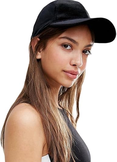 Soft Fashion Hats For Men Hip Hop Solid Color Vintage Mens