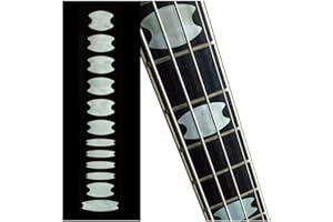 Inlaystickers Base Position Mark Instrument Inlay Sticker/Decal (FB-298OC-WT)