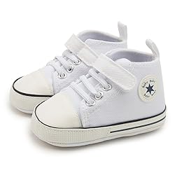 KKIIDDSS Unisex Baby Girls Boys Canvas High-top