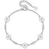 URONE 925 Sterling Silver Bracelet Jewelry Gifts for Women