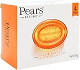 PEARS Pears Transparent Soap 4 x 100g Pure & Gentle vegan dermatologically view 2