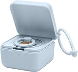 BIBS Pacifier Box with Elastic Sterilizer Box BPA Free Baby Blue view 4