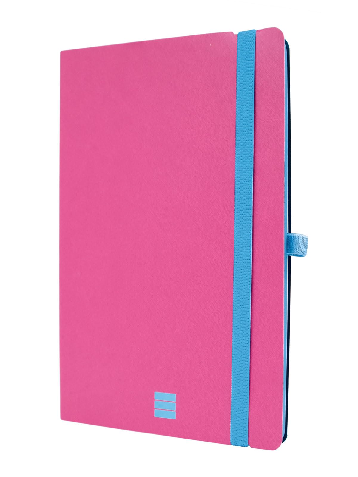 Finocam – Modern Dotted Pink Notebook, Soft Cover, Micro-Perforated Pages, Elastic closure, Pen Loop, 144 Pages