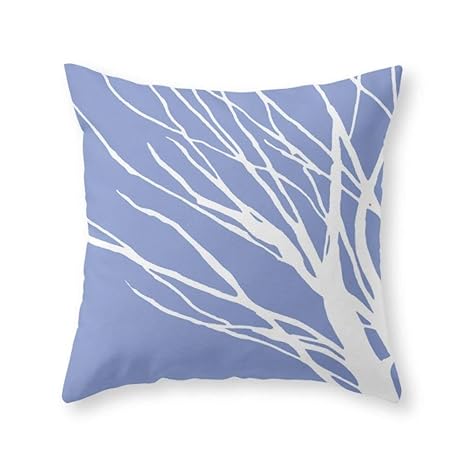Amazon Com X Large Periwinkle Blues Throw Pillow Pillow Casecover