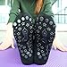 Scirokko Non Slip Grips Yoga Socks for Pilates Barre Ballet Low Cut Cotton Women Non Skid Toe Shoes