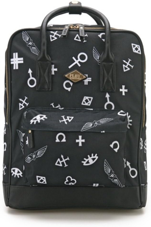 Hatson Fashion School Backpack Bookbag Play Newyork Backpack (002BK)