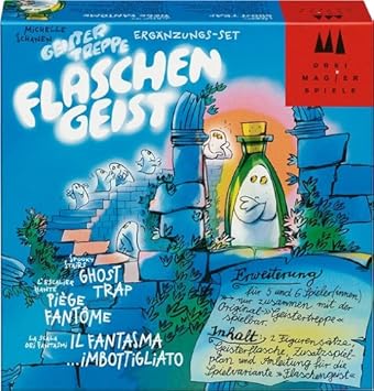 Drei Magier Spiele 40816 - Flaschengeist, Geistertreppe