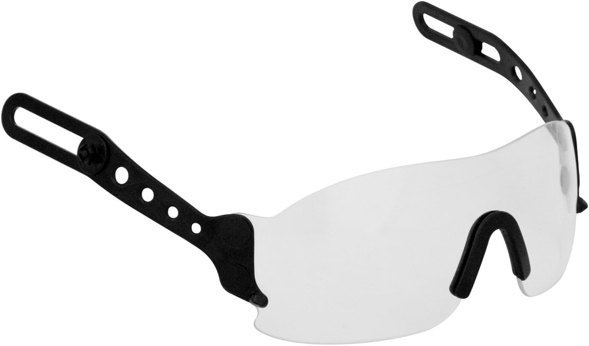 EvoSpec 250-EVS-0000 Safety Eyewear for Evolution Deluxe Hard Hats, Clear Lens