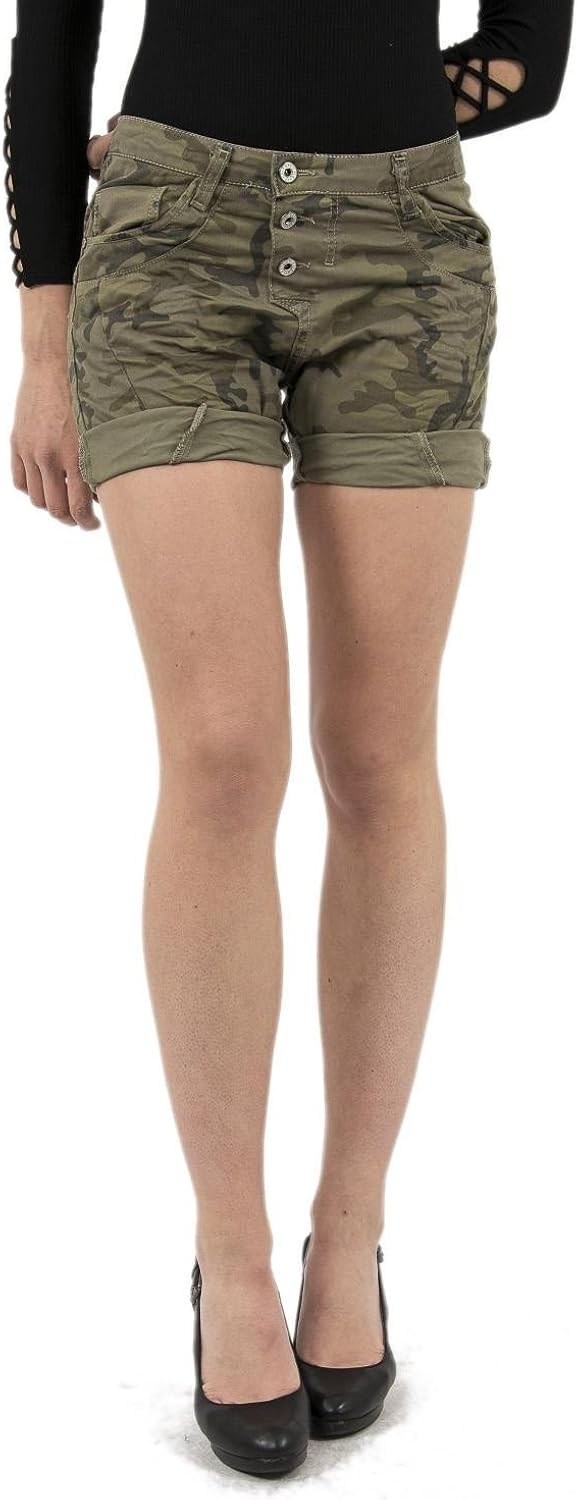 PLEASE Women's Shorts Green XXSmall Amazon.co.uk Clothing