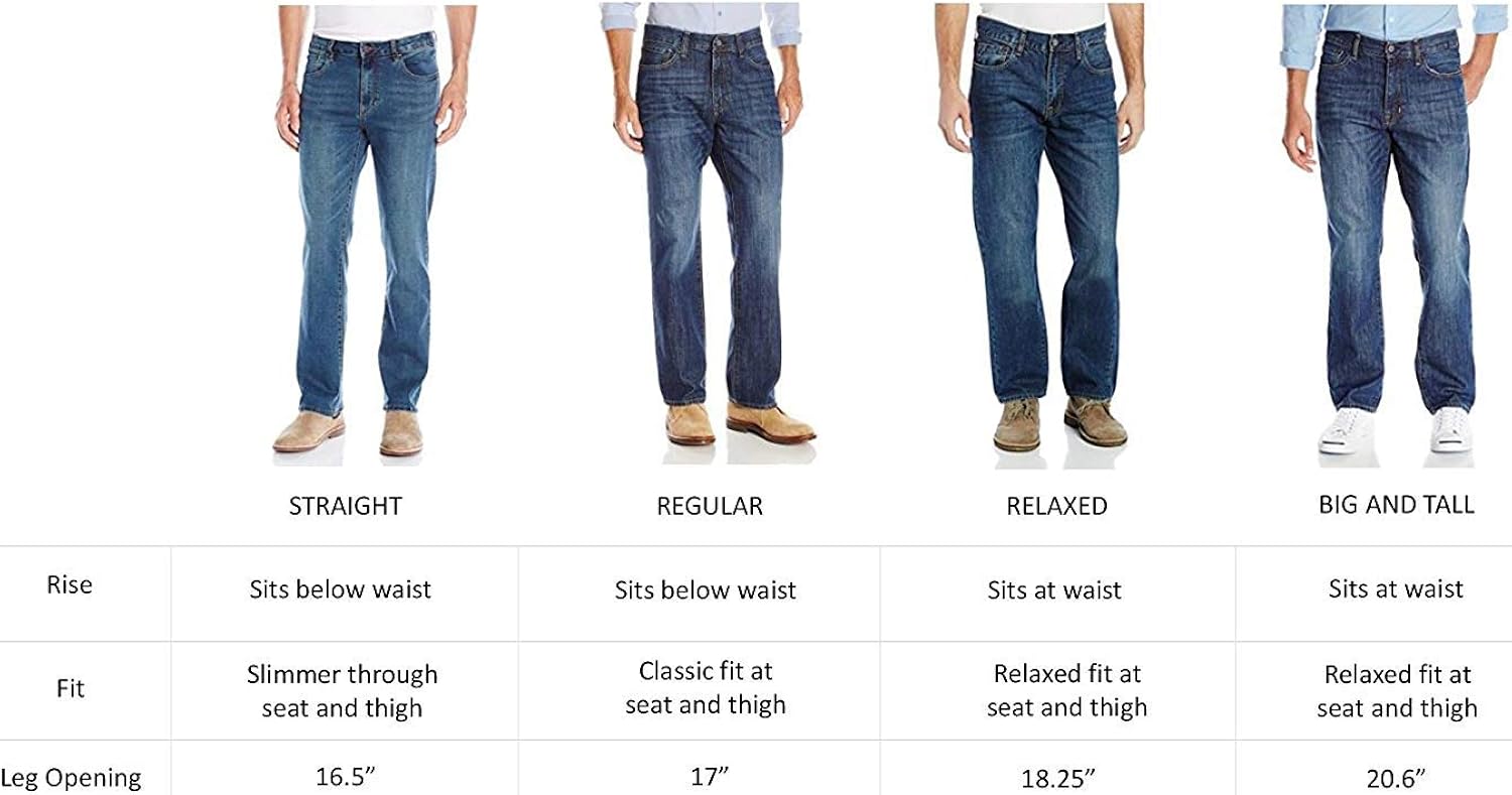 izod comfort stretch jeans big and tall