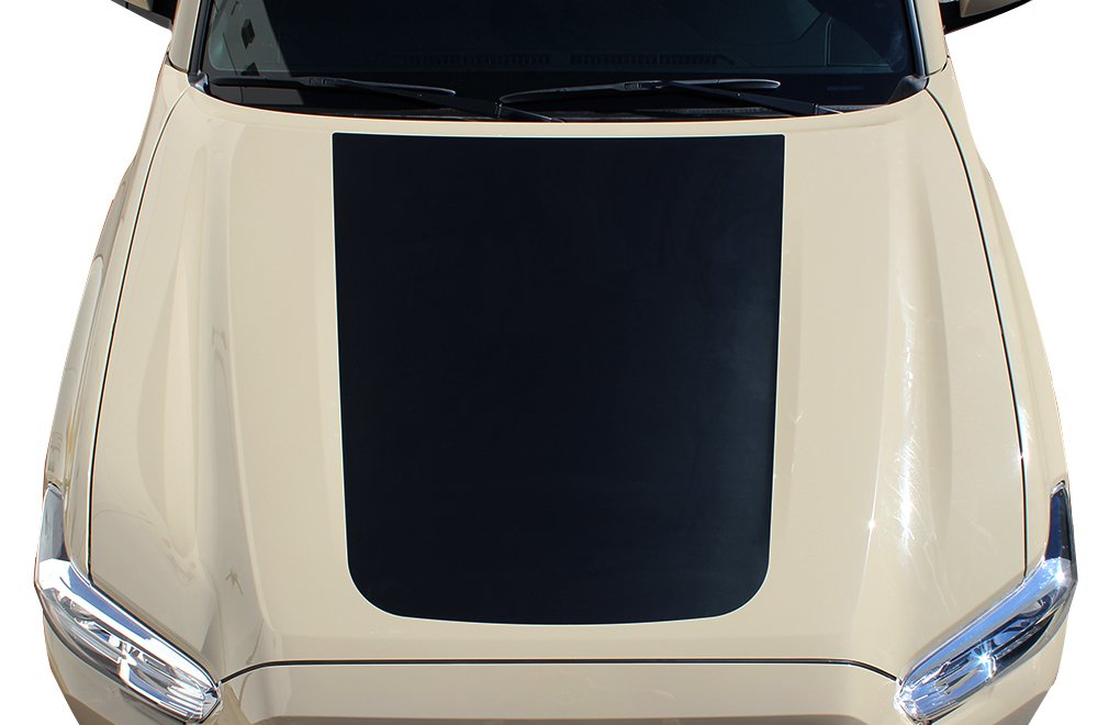 Best Blackout Hood Graphics 3M Vinyl Decal Wrap Kit  Matte Black