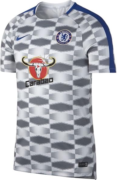 chelsea white training top