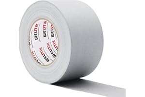WELSTIK 1 Pack Gaffer Tape Gray, 3" X 60 Yards - 60 Yards Length, Film and TV Shooting, Theater/Stage Production, Automotive Industry, Sports Production, Multi-Purpose