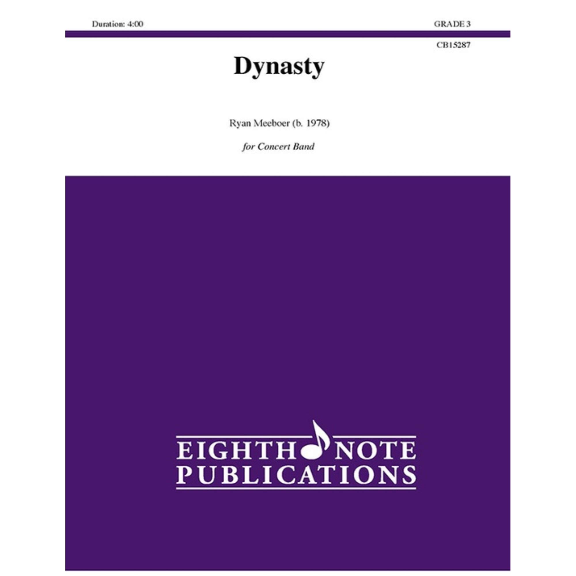 Dynasty: Conductor Score & Parts (Eighth Note Publications)