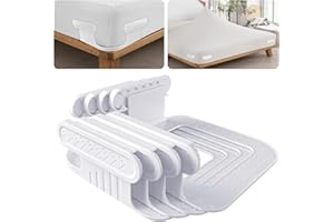 XYGOVIA Bed Sheet Holders - Upgrade 4Pcs Bed Sheets Corner Firm Tight Lock Fitted, Durable Heavy Duty Holder Clips for Standard Sized Crib Mattress