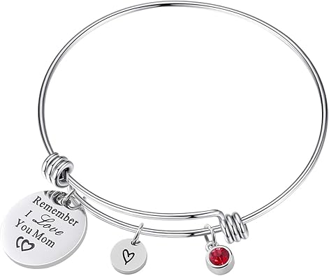 engraved bracelet for mom