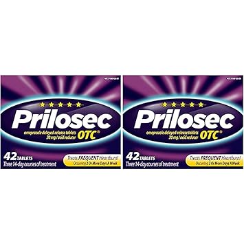 Prilosec otc 42 equivalent