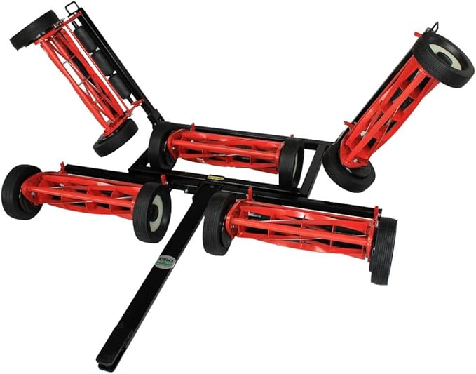 Promow Inc. Hybrid5 Pull Behind 5Gang Reel Mower Amazon.ca Patio