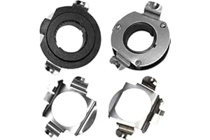 CHOPDARK Custom H7 LED Headlight Bulb Retainer Adapter Holder Base For Volkswagen Tiguan CC CLA250 Mercedes Benz GLS450 ML350 GL450 GLA250 GLE400 MB C250 W204