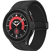 SAMSUNG Galaxy Watch 5 Pro 45mm Bluetooth Smartwatch w/Body, Health, Fitness and Sleep Tracker, Black (Renewed)