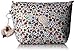 Moa Printed Makeup Bag Cosmetic Bag, Chatty Daisies, One Size