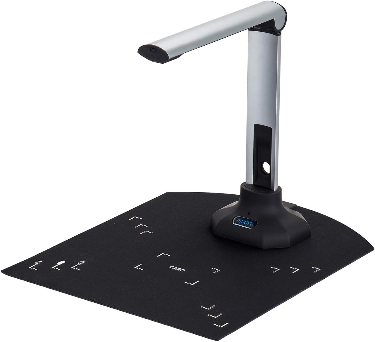 DINGYI Portable 8MP USB Document Camera Scanner with Auto-Focus and LED Supplemental Light. Excellent for Teacher Web Classroom Library and Office Conferencing : Electronics