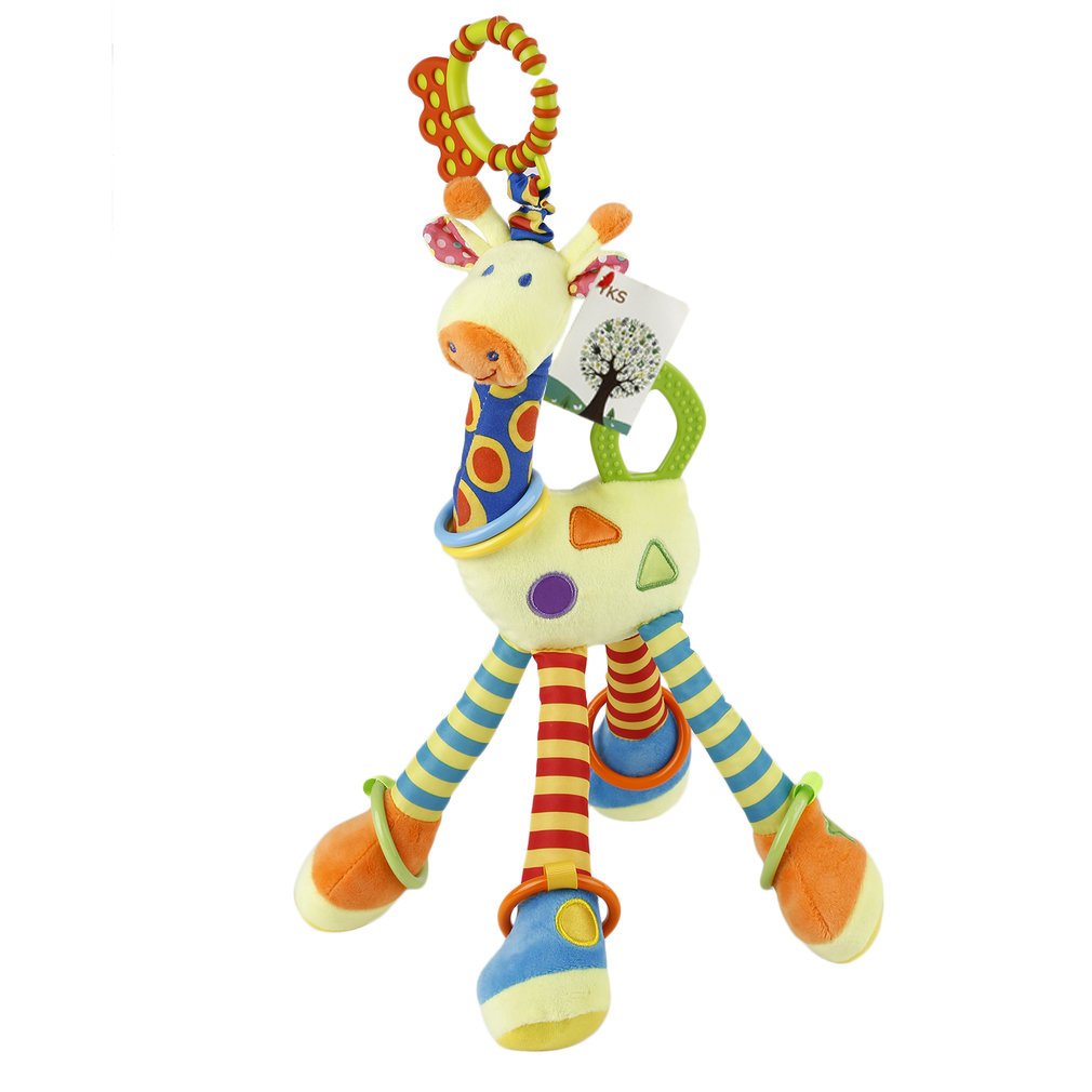 Juguete Jirafa Colgantes Sonajeros Bebes para cochecitos Juguetes de desarrollo de inteligencia