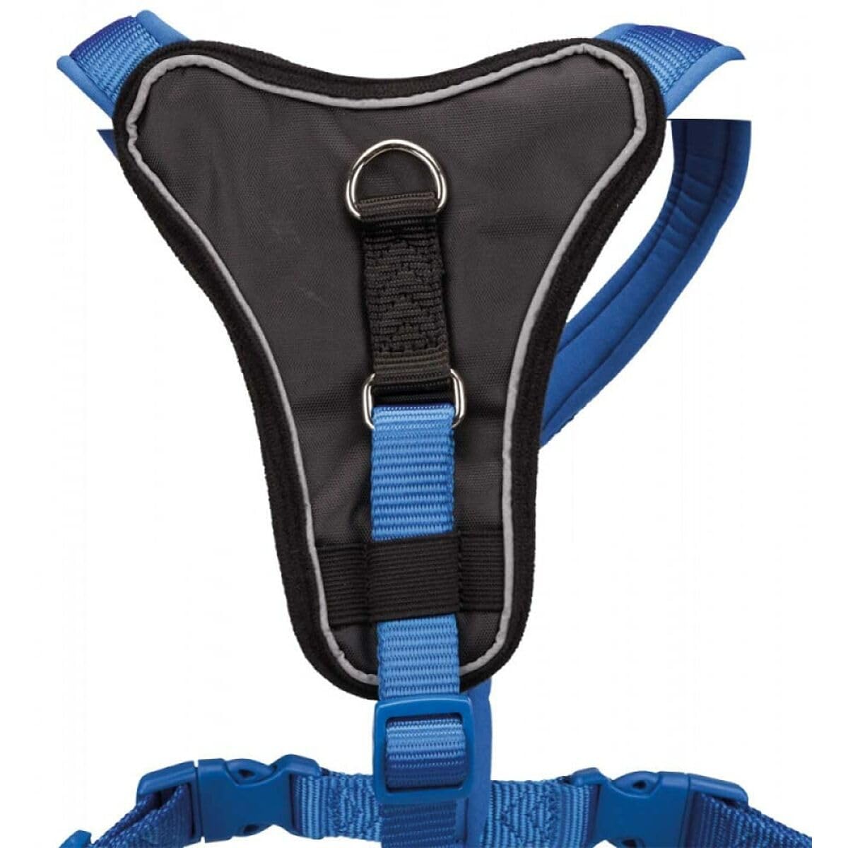Trixie 1998202 Premium Y-Harness, XS-S: 35-40cm/15mm, Cobalt Blue, XS