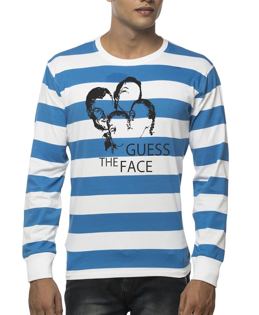 royal blue guess shirt