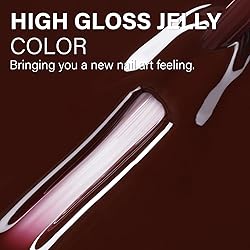 AILLSA Winter Brown Gel Nail Polish Burnt Berries