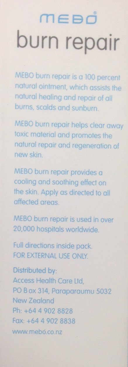 Mebo Reparation De Brulures 40g Amazon Fr Hygiasne Et Soins Du Corps