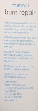 Mebo Reparation De Brulures 40g Amazon Fr Hygiasne Et Soins Du Corps