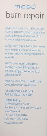 Mebo Reparation De Brulures 40g Amazon Fr Hygiasne Et Soins Du Corps