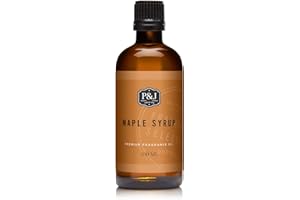 P&J Trading Fragrance | Maple Syrup Oil 100ml - Candle Scents for Candle Making, Freshie Scent, Soap Making Supplies, Diffuser Oil Scents