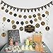 TINKSKY Graduation Banner Garland Graduation Bunting Banner Party Decoration Kit Wall Stickers Hanging Swirl Decorations