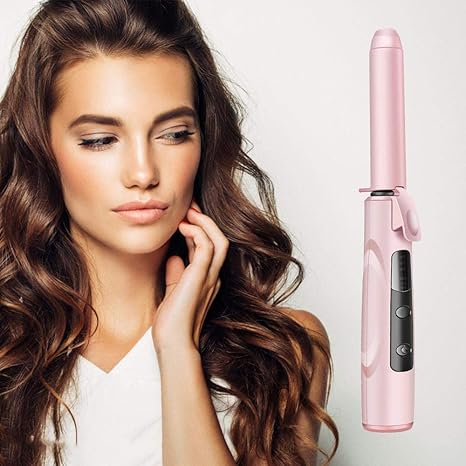 Geggur Cordless Curling Iron 3 4 Inch Rechargeable Ceramic Curler