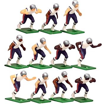 New England Patriots White Uniform Nfl Action Figure Set Amazon In Toys Games