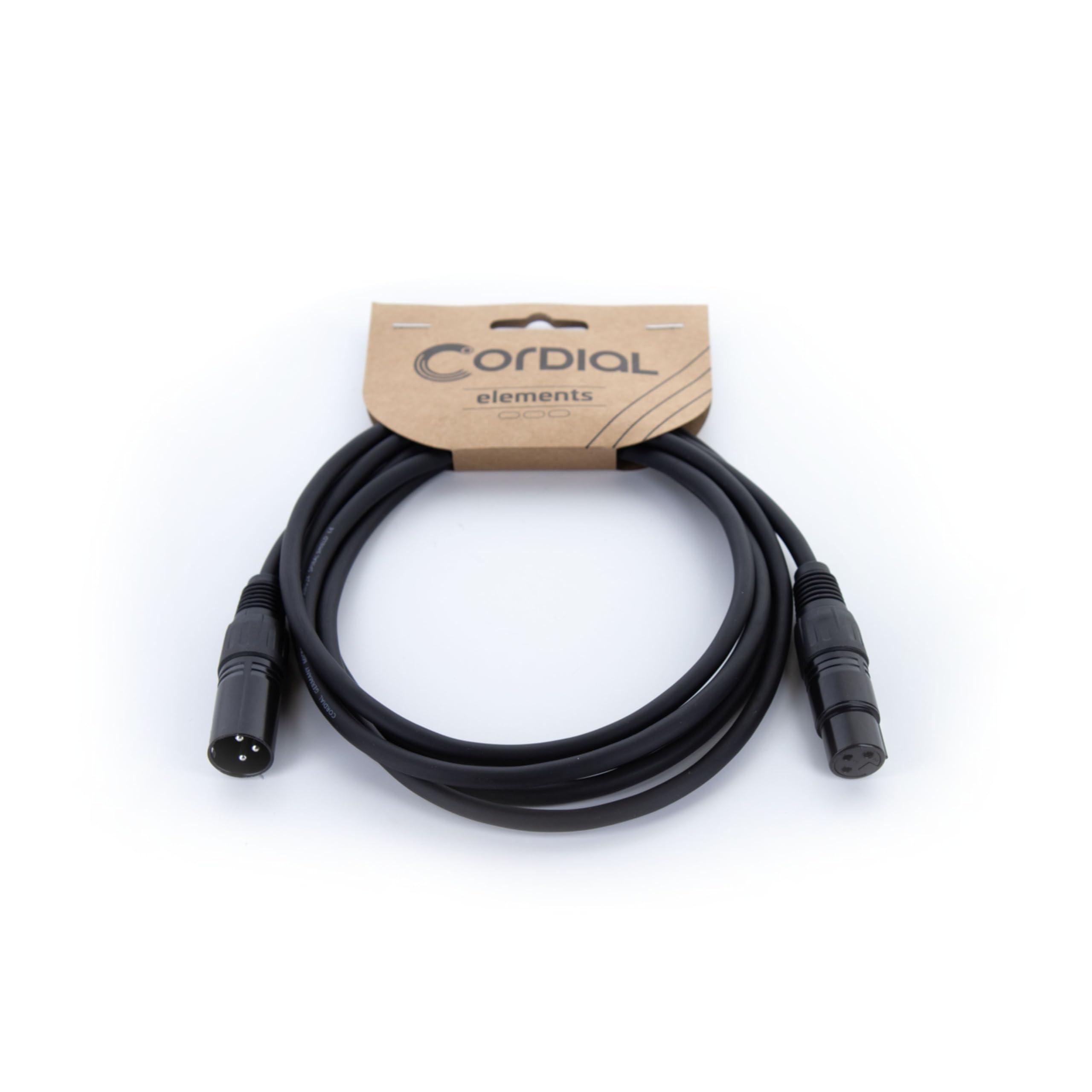 Cordial ECL EM2.5FM Cables Microphone Elements Symmetrical XLR