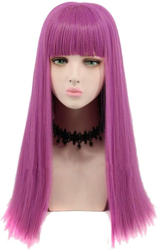 Amazon Com Wig Descendants 2 Mal Cosplay Long Straight Hair
