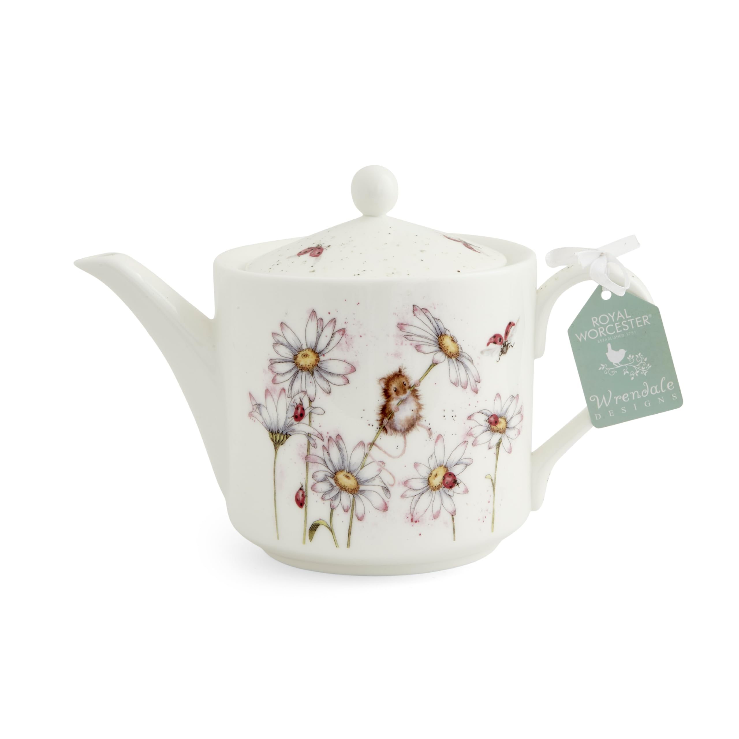 Wrendale Designs - 'Oops A Daisy' Teapot
