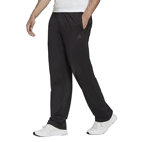 adidas Men's Essentials Warm-up Open Hem 3-stripes Tracksuit